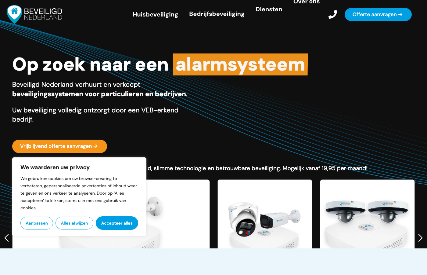 Beveiligd Nederland security systems platform